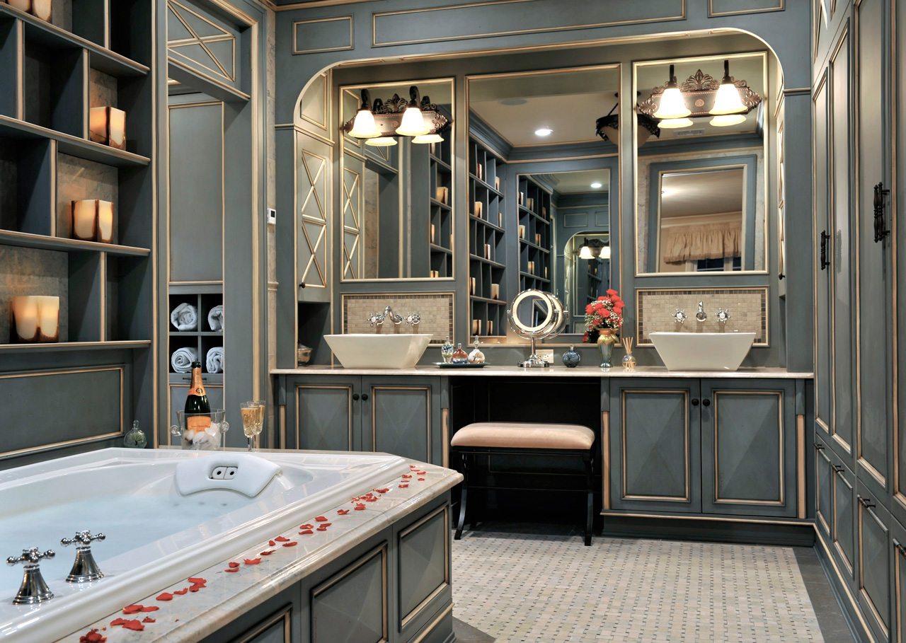 Bathrooms - Separate His and Her's Master Bath - Design Ideas Showcase