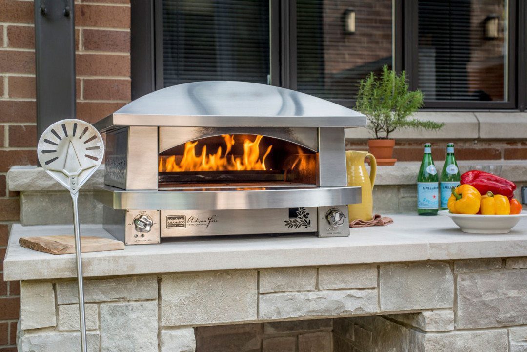 Outdoor Pizza Oven Kalamazoo Outdoor Gourmet Kitchen Designs